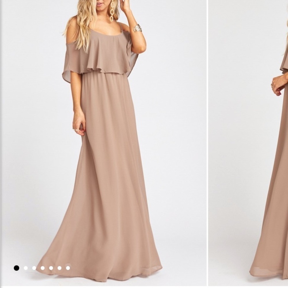 Show Me Your Mumu Caitlin ruffle maxi dress